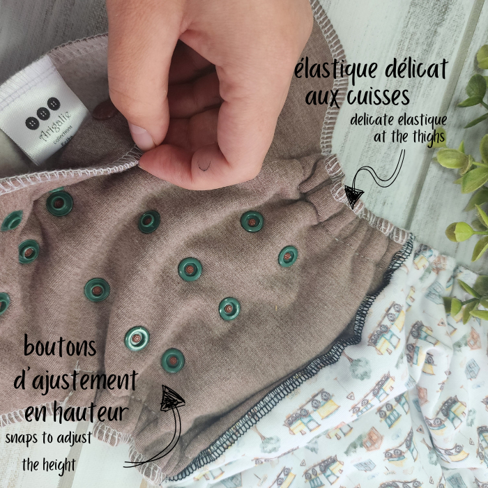 ZONE PERSONNALISÉE | CULOTTE ABSORBANTE ERIKA - sur commande