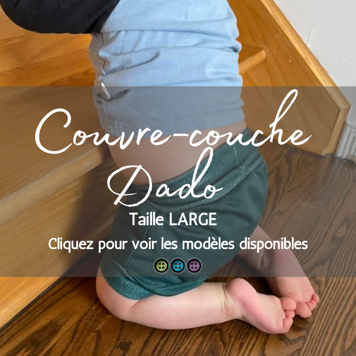 COUVRE-COUCHE | DADO | LARGE - prêt à partir