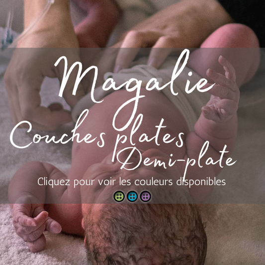 MAGALIE DEMI-PLATE JERSEY | Bambou/Chanvre | Couche plate en Jersey - Prêt à partir