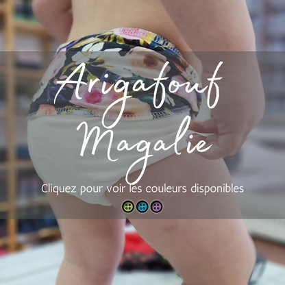 ARIGAFOUF MAGALIE | Bambou/Chanvre | Couche plate bande à motif