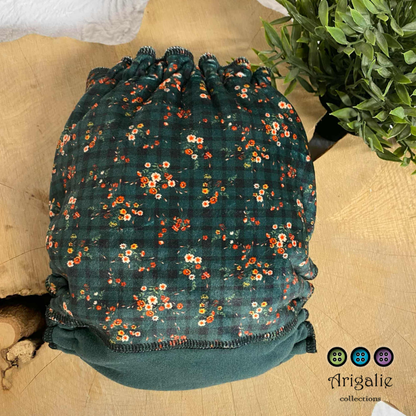 ERIKA | Culotte enfilable absorbante/Couche moulée | Taille Medium 12-45 livres - prêt à partir