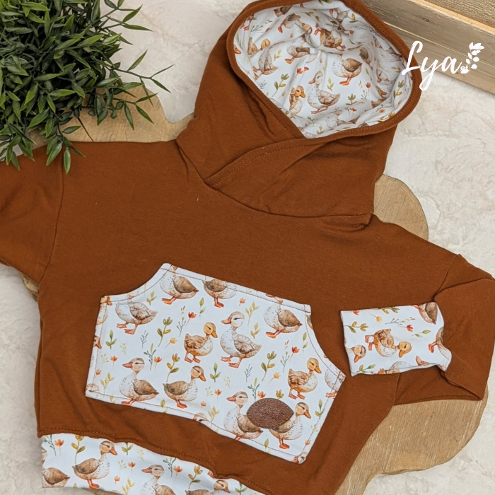 HOODIE ÉVOLUTIF | Coin stylé - prêt à partir