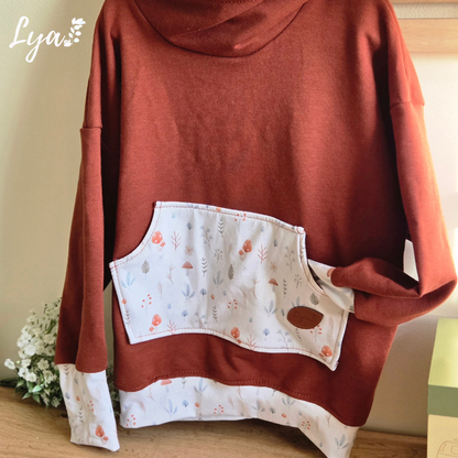 HOODIE ÉVOLUTIF | Coin stylé - prêt à partir