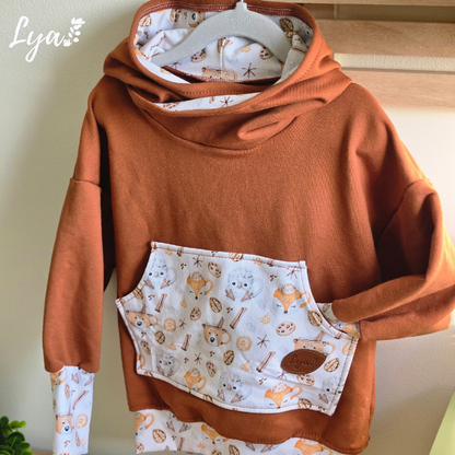 HOODIE ÉVOLUTIF | Coin stylé - prêt à partir
