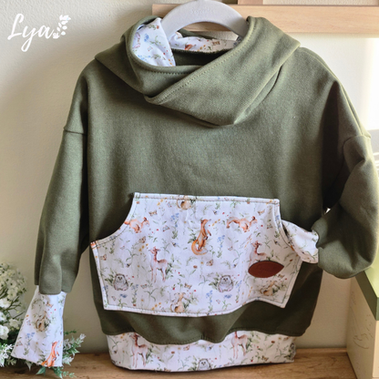HOODIE ÉVOLUTIF | Coin stylé - prêt à partir