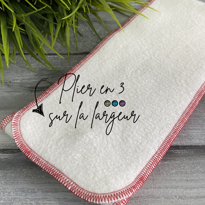 LOTS ÉCONOMIQUES | POUR LES GRANDS MOUILLEURS | INSERT/LANGE COUCHE LAVABLE - sur commande