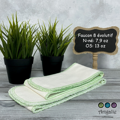 FAUCON 8 | INSERT/LANGE COUCHE LAVABLE - prêt à partir