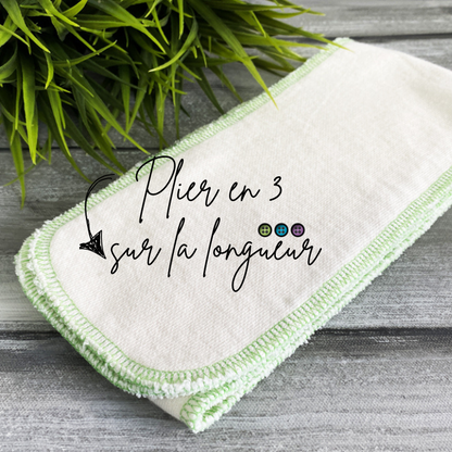 LOTS ÉCONOMIQUES | POUR LES GRANDS MOUILLEURS | INSERT/LANGE COUCHE LAVABLE - sur commande