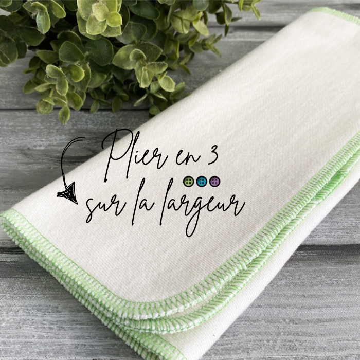 LOTS ÉCONOMIQUES | LA DÉCOUVERTE | INSERT/LANGE COUCHE LAVABLE - sur commande