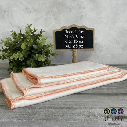 GRAND-DUC | INSERT/LANGE COUCHE LAVABLE - prêt à partir