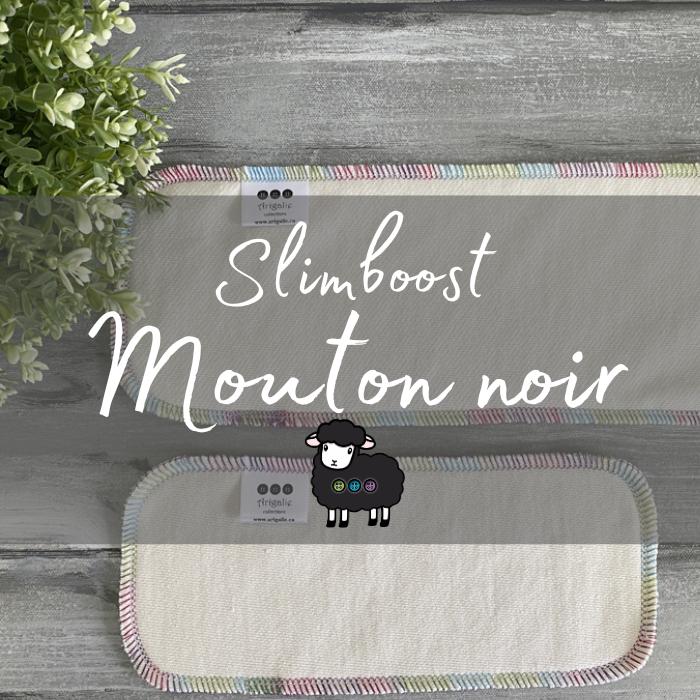 MOUTON NOIR - SLIMBOOST| INSERT/LANGE COUCHE LAVABLE - prêt à partir