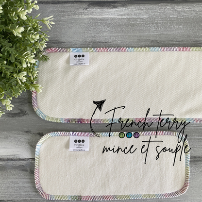 LOTS ÉCONOMIQUES | LA DÉCOUVERTE | INSERT/LANGE COUCHE LAVABLE - sur commande