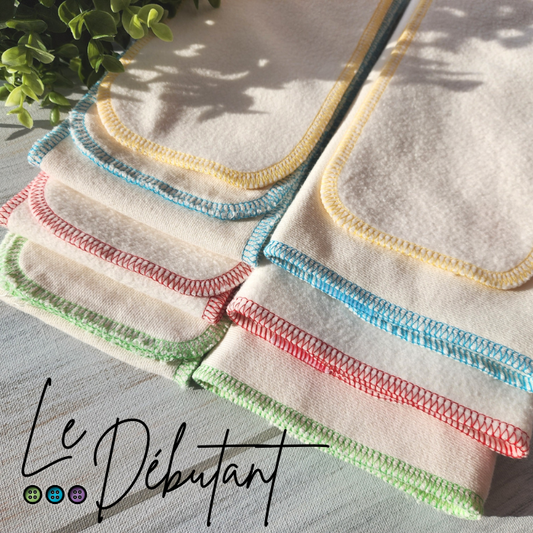 LOTS ÉCONOMIQUES | LE DÉBUTANT | INSERT/LANGE COUCHE LAVABLE - sur commande
