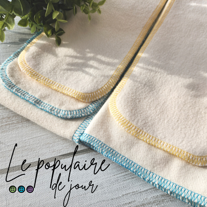 LOTS ÉCONOMIQUES | LE POPULAIRE DE JOUR | INSERT/LANGE COUCHE LAVABLE - sur commande