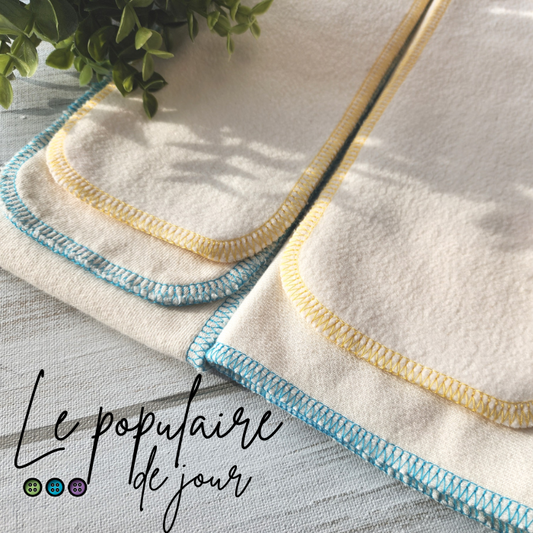 LOTS ÉCONOMIQUES | LE POPULAIRE DE JOUR | INSERT/LANGE COUCHE LAVABLE - sur commande