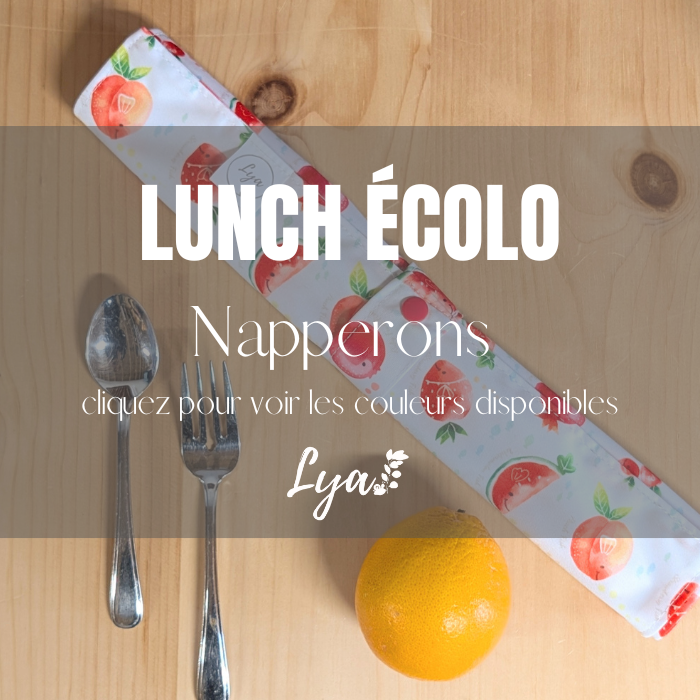 NAPPERON | Lunch écolo - prêt à partir
