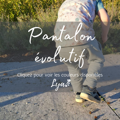 PANTALON ÉVOLUTIF | Coin stylé - prêt à partir