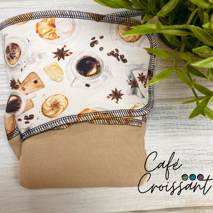 ADÈLE | PRÉPLATE | Couche lavable pré-boostée pré-assemblée | Taille large - prêt à partir