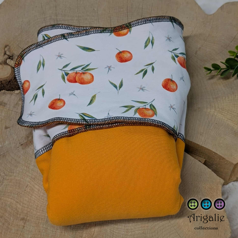 ADÈLE | PRÉPLATE | Couche lavable pré-boostée pré-assemblée | Taille large - prêt à partir