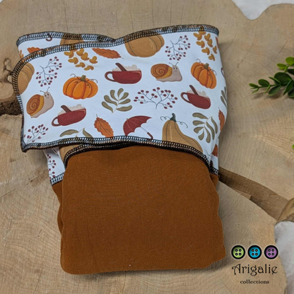 ADÈLE | PRÉPLATE | Couche lavable pré-boostée pré-assemblée | Taille large - prêt à partir