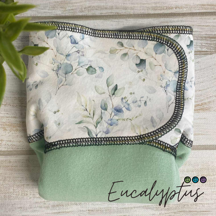 ADÈLE | PRÉPLATE | Couche lavable pré-boostée pré-assemblée | Taille Small - prêt à partir