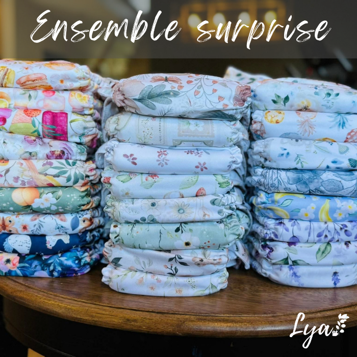 KIT PREMIERS PAS - STARTER KIT | COUCHE À POCHE LYA  - prêt à partir