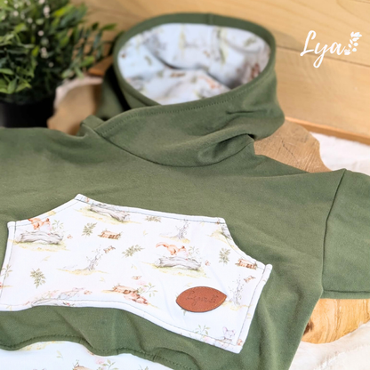 HOODIE ÉVOLUTIF | Coin stylé - prêt à partir