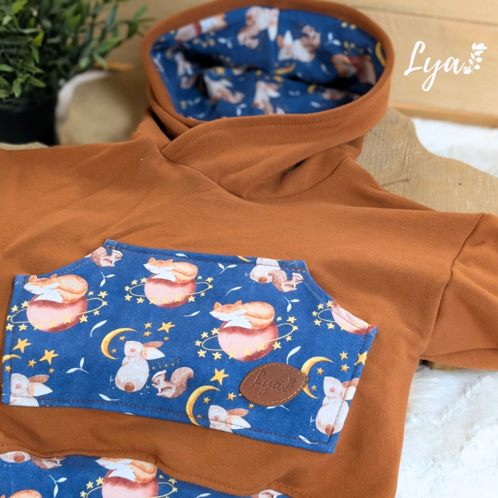 HOODIE ÉVOLUTIF | Coin stylé - prêt à partir