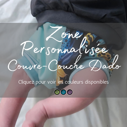 ZONE PERSONNALISÉE | COUVRE-COUCHE DADO - sur commande
