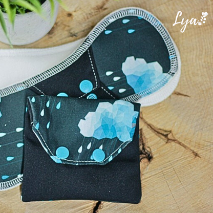SERVIETTE HYGIÉNIQUE LAVABLE | Pour maman | LYA - sur commande