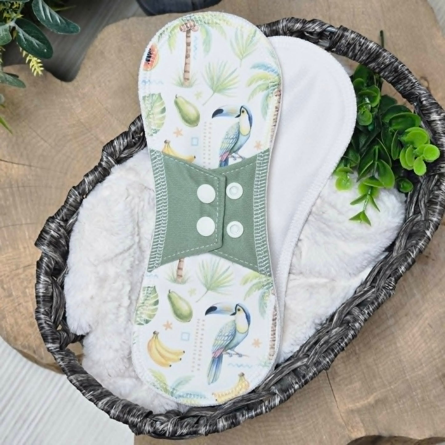 STOCKING SERVIETTE HYGIÉNIQUE LAVABLE | Pour maman | LYA - Prête à partir