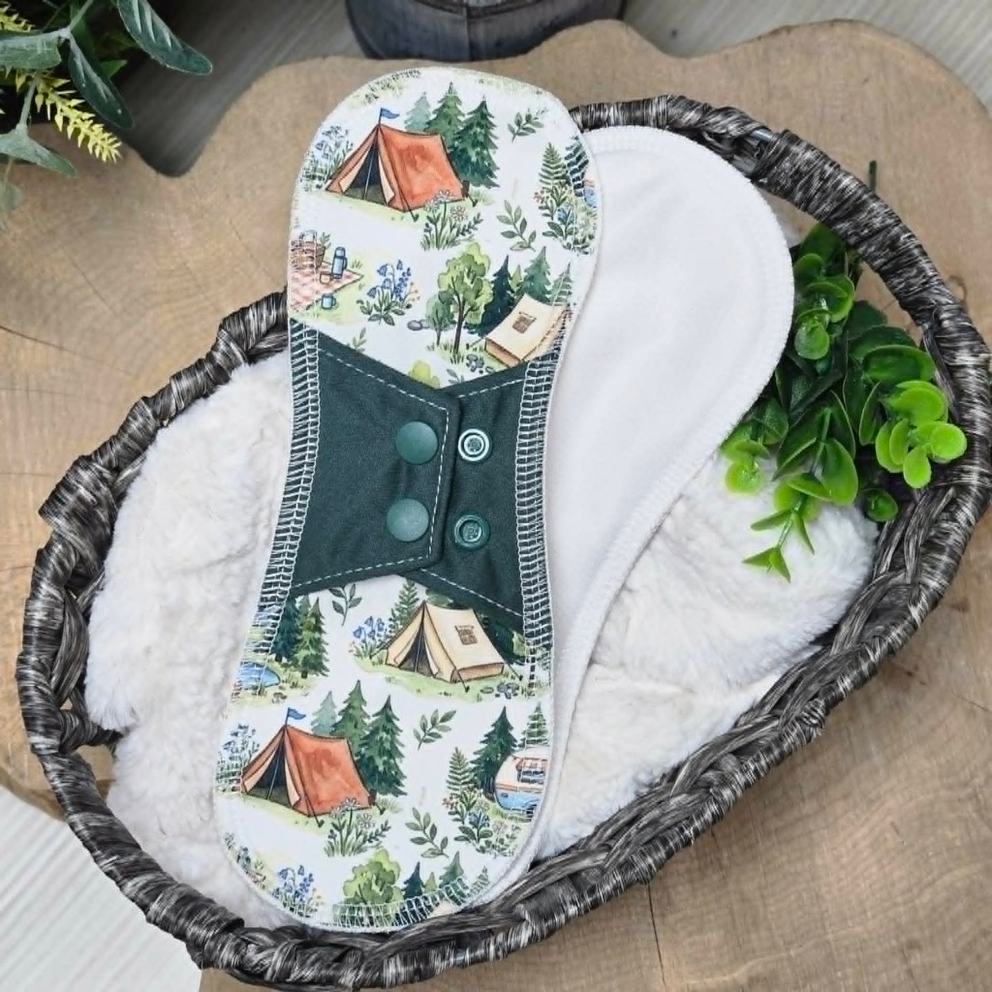 STOCKING SERVIETTE HYGIÉNIQUE LAVABLE | Pour maman | LYA - Prête à partir