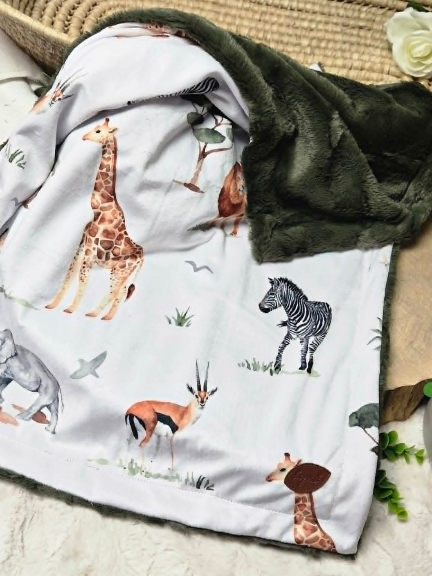 COUVERTURE À FOURRURE | Safari - prêt à partir