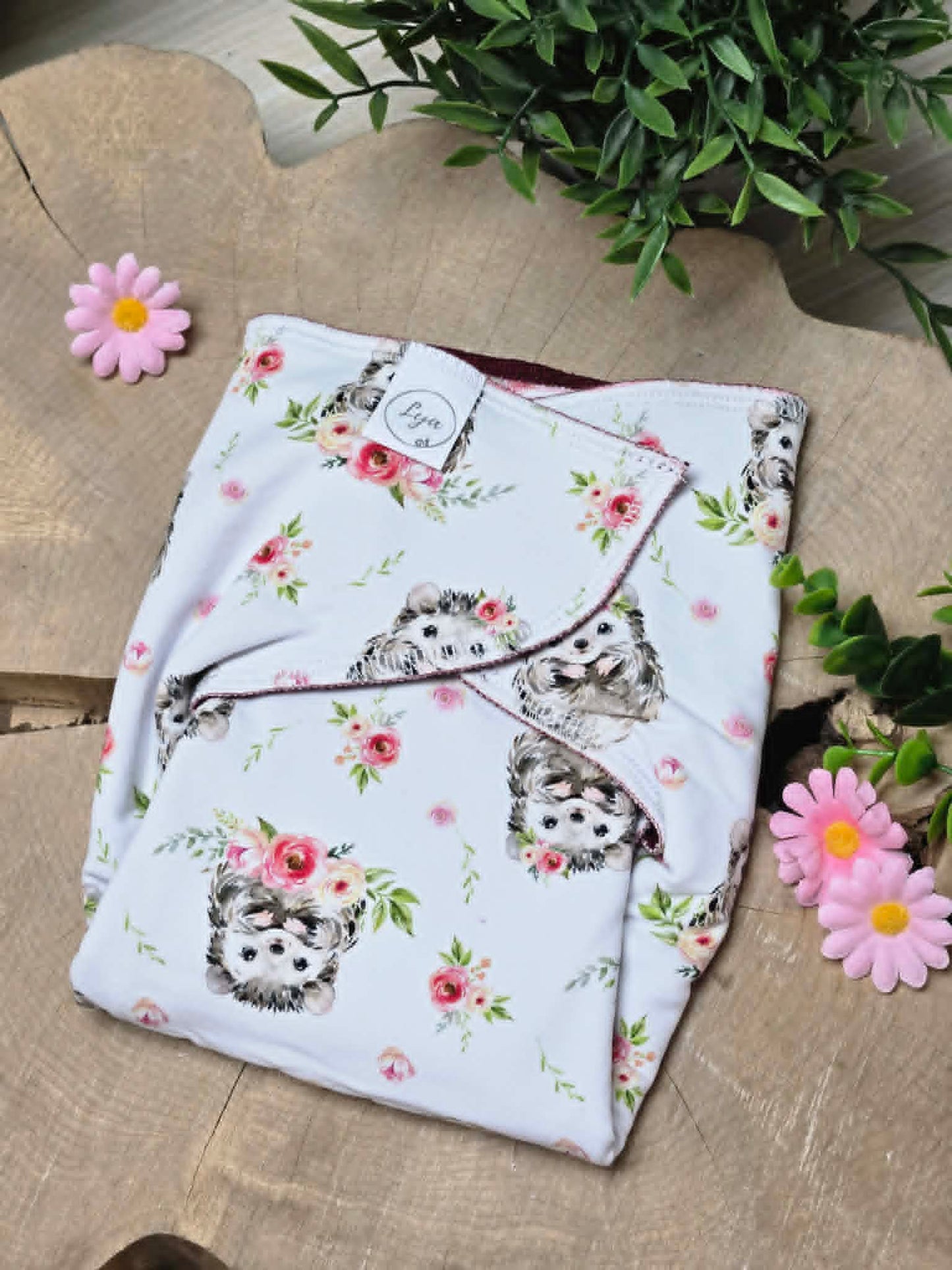 LYA | PRÉPLATE | Couche lavable pré-assemblée avec booster | Taille Medium - prêt à partir