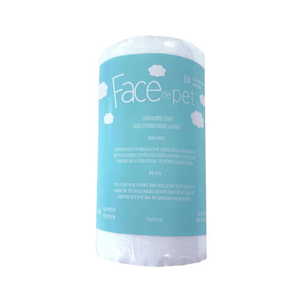 FEUILLETS JETABLES EN ROULEAU | 100 FEUILLES | POLYPROPYLÈNE | FACE DE PET - prêt à partir