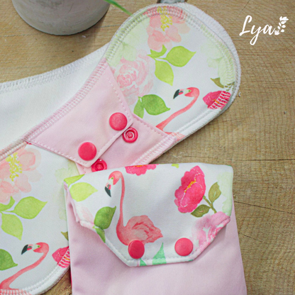 SERVIETTE HYGIÉNIQUE LAVABLE | Pour maman | LYA - sur commande