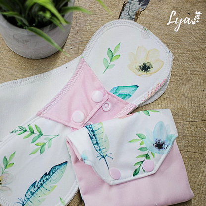 SERVIETTE HYGIÉNIQUE LAVABLE | Pour maman | LYA - sur commande