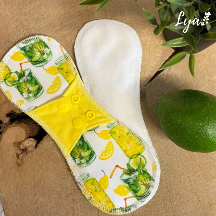 SERVIETTE HYGIÉNIQUE LAVABLE | Pour maman | LYA - sur commande