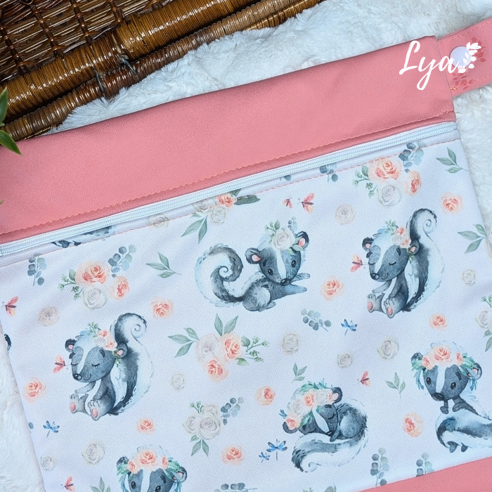HUMIDISAC POUR COUCHES LAVABLE | sac de transport | LYA - prêt à partir