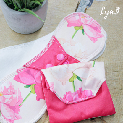 SERVIETTE HYGIÉNIQUE LAVABLE | Pour maman | LYA - sur commande