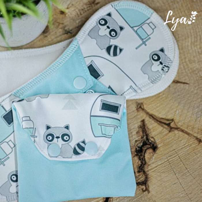 SERVIETTE HYGIÉNIQUE LAVABLE | Pour maman | LYA - sur commande