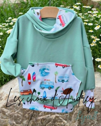 HOODIE ÉVOLUTIF | Coin stylé - prêt à partir