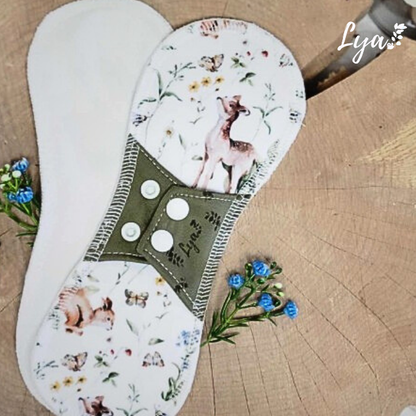 SERVIETTE HYGIÉNIQUE LAVABLE | Pour maman | LYA - sur commande
